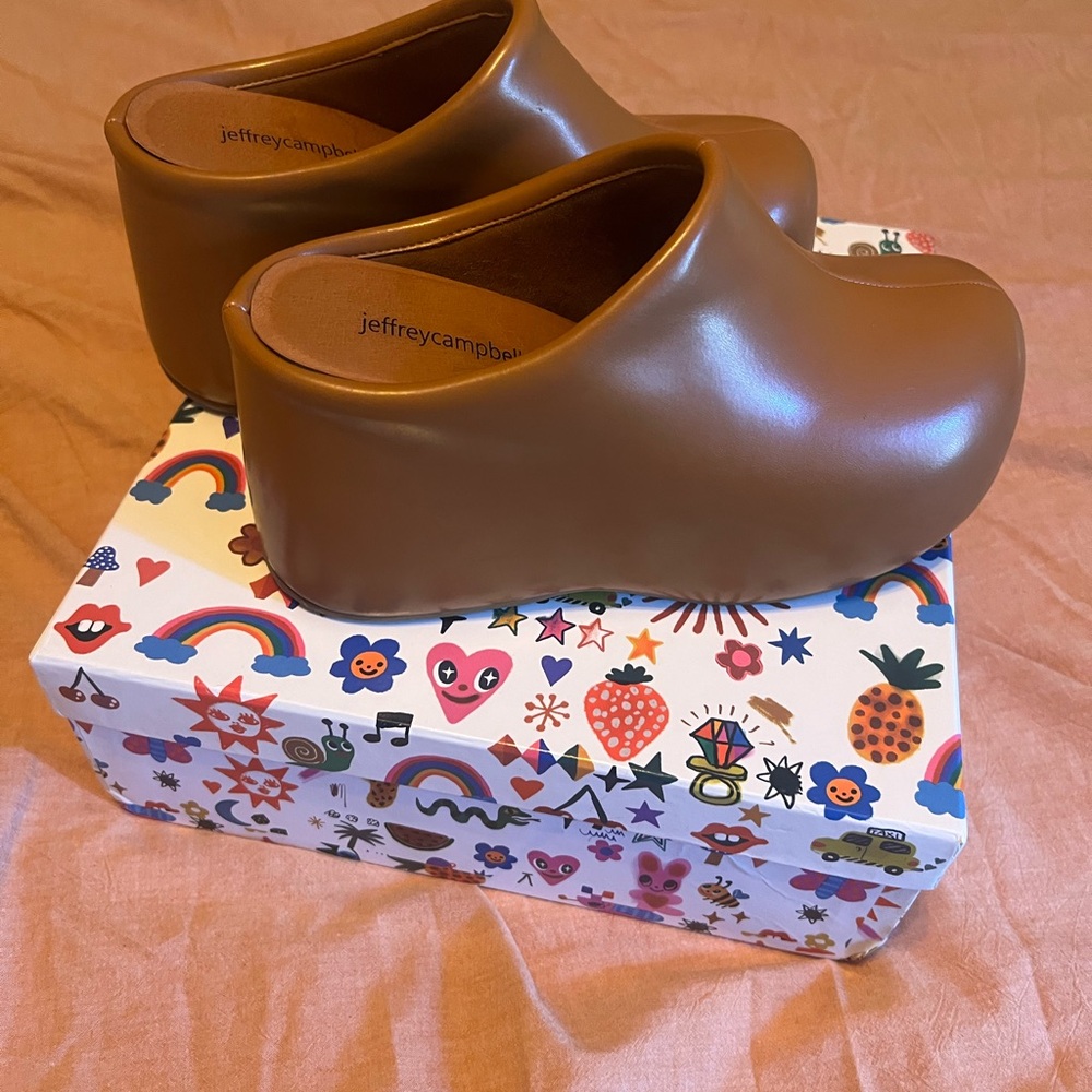 Jeffrey Campbell Tan shoes